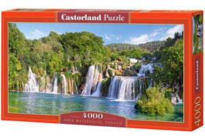 Obrazek Puzzle Krka Waterfalls, Croatia 4000