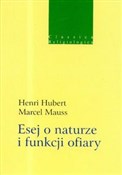 Esej o nat... - Henri Hubert, Marcel Mauss -  fremdsprachige bücher polnisch 