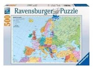 Obrazek Puzzle 500 Polityczna mapa Europy