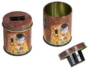 Bild von Temperówka do ołówków Gustav Klimt - Kiss metal