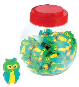 Obrazek Gumka do mazania Sówka (100szt) FANDY