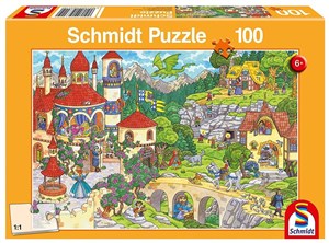 Bild von Puzzle 100 Bajkowe królestwo G3