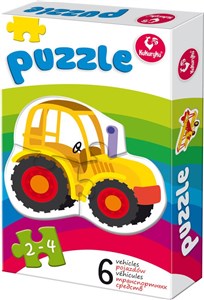 Obrazek Pierwsze puzzle Pojazdy