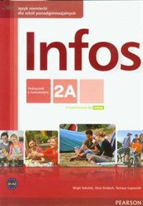 Bild von Infos 2A Język niemiecki Podręcznik z ćwiczeniami Minirepetytorium maturalne + CD Szkoła ponadgimnazjalna