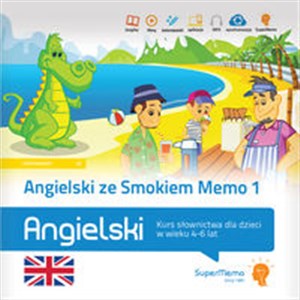 Bild von Angielski ze smokiem Memo 1. Kurs 4-6 lat
