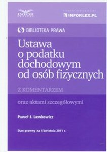 Bild von Ustawa o podatku dochodowym od osób fizycznych z komentarzem