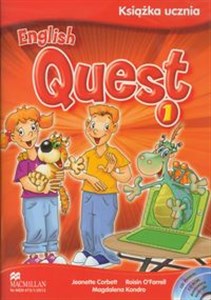 Bild von English Quest 1 Książka ucznia + 2 CD Szkoła podstawowa