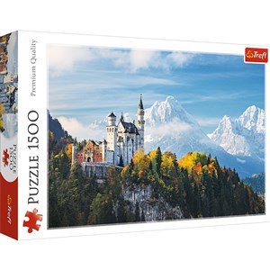 Obrazek Puzzle 1500 Alpy Bawarskie