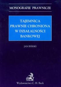 Bild von Tajemnica prawnie chroniona w działalności bankowej