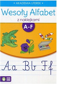 Obrazek Wesoły alfabet z naklejkami A-F