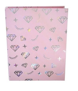 Bild von Segregator A4 różowy Diamenty