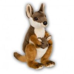 Obrazek WWF Wallaby with Joey 19 cm
