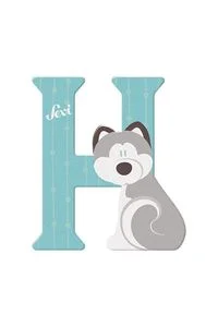 Obrazek Litera H Husky