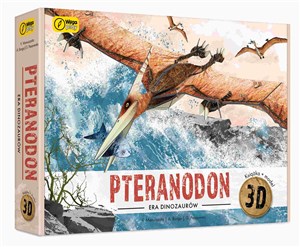 Obrazek Pteranodon. Książka i puzzle 3D