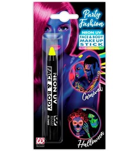 Obrazek Kredka neonowa do makijażu Aqua żółta