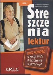 Bild von Streszczenia lektur z mini ściągą Liceum