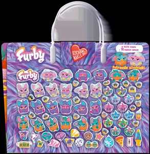 Obrazek Furby. Kocham naklejać. Futrzaste słodziaki Furby. Kocham naklejać. Futrzaste słodziaki