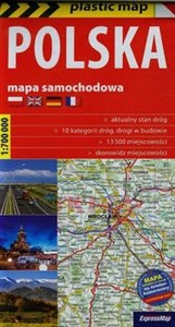Obrazek Polska mapa samochodowa 1:700 000