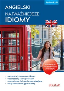 Obrazek Angielski Najważniejsze idiomy Poziom B1-B2