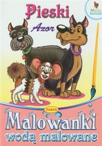 Obrazek Pieski Azor Malowanki wodą malowane