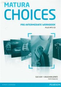 Obrazek Matura Choices Pre-Intermediate Workbook with MP3 CD
