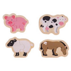 Bild von Puzzle dla maluszków - Farma