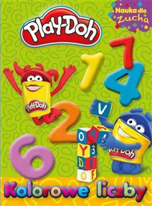 Bild von Kolorowe liczby play doh nauka dla zucha