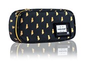 Pokaż szczegóły dla Saszetka piórnik Golden Kitty Head 4 Polska książka : Saszetka p...