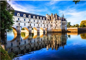 Bild von Puzzle 1500 Francja, Zamek Chenonceau