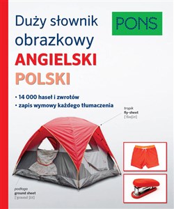 Bild von Duży słownik obrazkowy Angielski Polski Pons