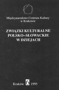 Obrazek Związki kulturalne polsko-słowackie w dziejach nr 6