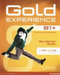 Bild von Gold Experience B1+ Students Book + DVD + MyEnglishLab