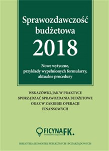 Obrazek Sprawozdawczość budżetowa 2018 Nowe wytyczne, przykłady wypełnionych formularzy, aktualne procedury