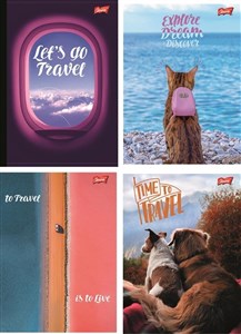 Bild von Zeszyt A5/60K kratka Travel (10szt)