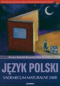 Obrazek Język polski Matura 2008 Vademecum maturalne z płytą CD