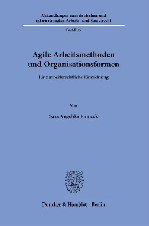 Obrazek FRONZEK, S: AGILE ARBEITSMETHODEN UND ORGANISATIONSFORMEN
