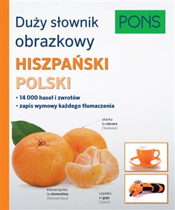 Obrazek Duży słownik obrazkowy Hiszpański Polski Pons