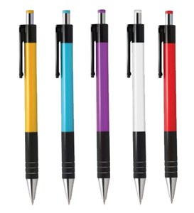 Obrazek Długopis automatyczny 0.5mm niebieski (20szt)