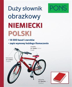 Obrazek Duży słownik obrazkowy Niemiecki Polski Pons