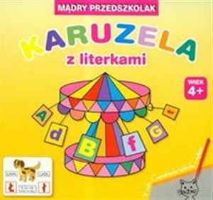 Obrazek Mądry przedszkolak Karuzela z literkami