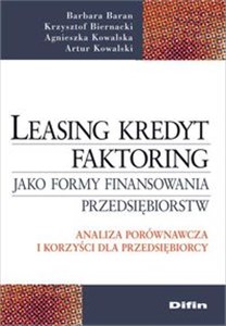 Bild von Leasing kredyt factoring jako formy finansowania przedsiębiorstw Analiza porównawcza i korzyści dla przedsiębiorcy