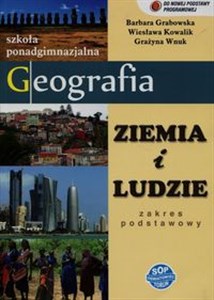 Obrazek Geografia Ziemia i ludzie Podręcznik Zakres podstawowy Szkoła ponadgimnazjalna