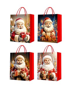 Bild von Torebki prezentowe BN 12 sztuk mix wzorów WK 22548 XL