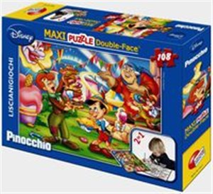 Bild von Pinokio Puzzle dwustronne maxi 108 elementów