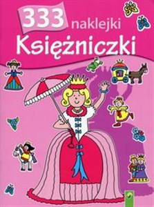 Obrazek 333 naklejki Księżniczki Kolorowanka