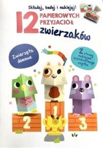 Obrazek 12 papierowych przyjaciół... Zwierzęta domowe