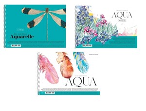 Obrazek Blok do akwareli A4/20k Aqua
