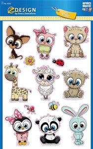 Obrazek Naklejki foliowe błyszczące - Zwierzęta