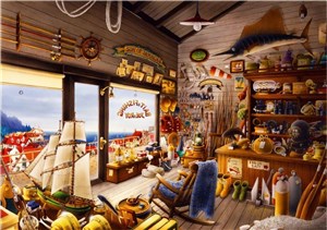 Bild von Puzzle 1000 Wnętrze sklepu rybackiego
