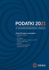 Obrazek Podatki 2021 z komentarzem Crido
